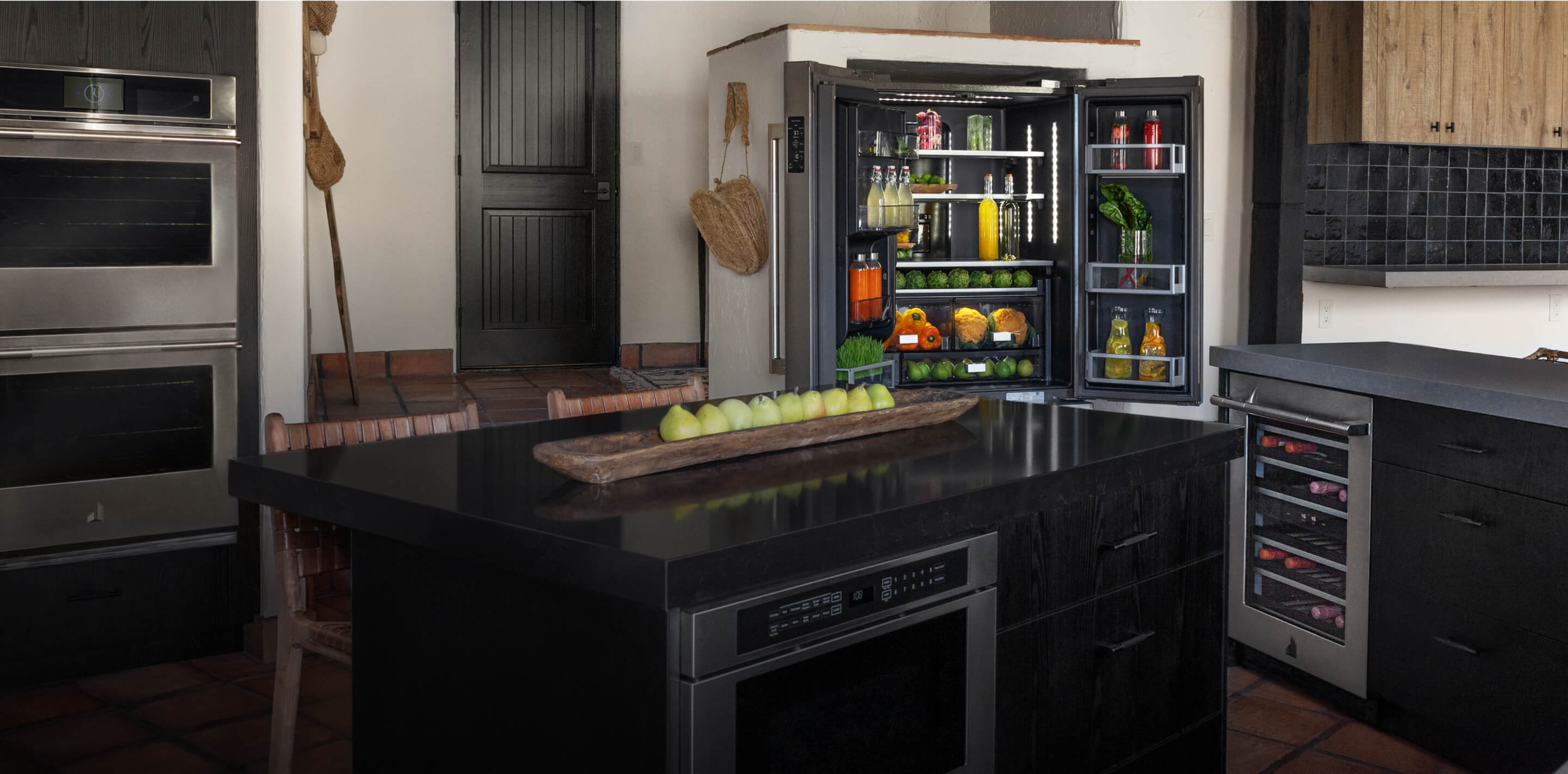 Photo of the Casa Tierra kitchen