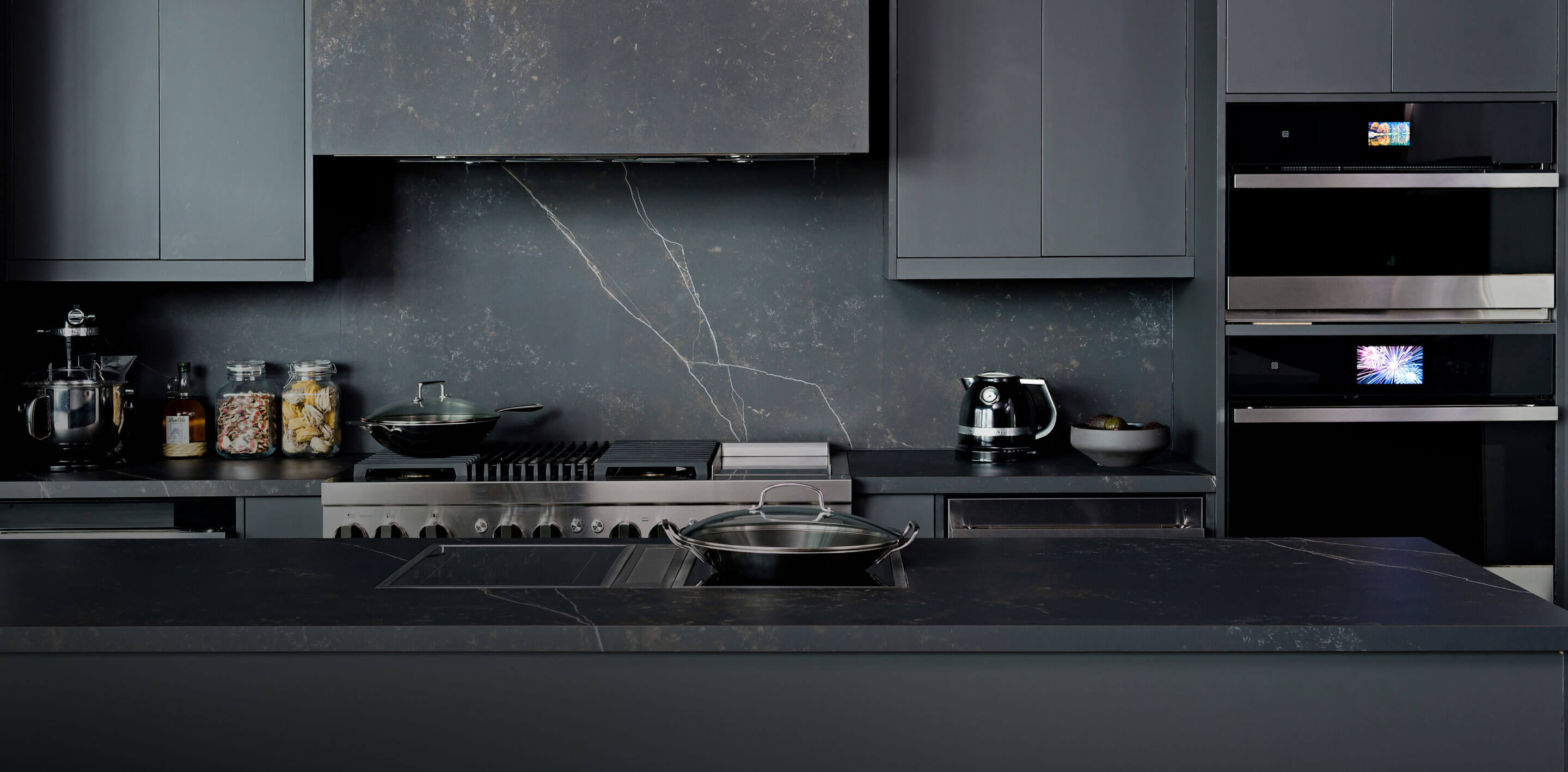 Photo of the Cirillos kitchen