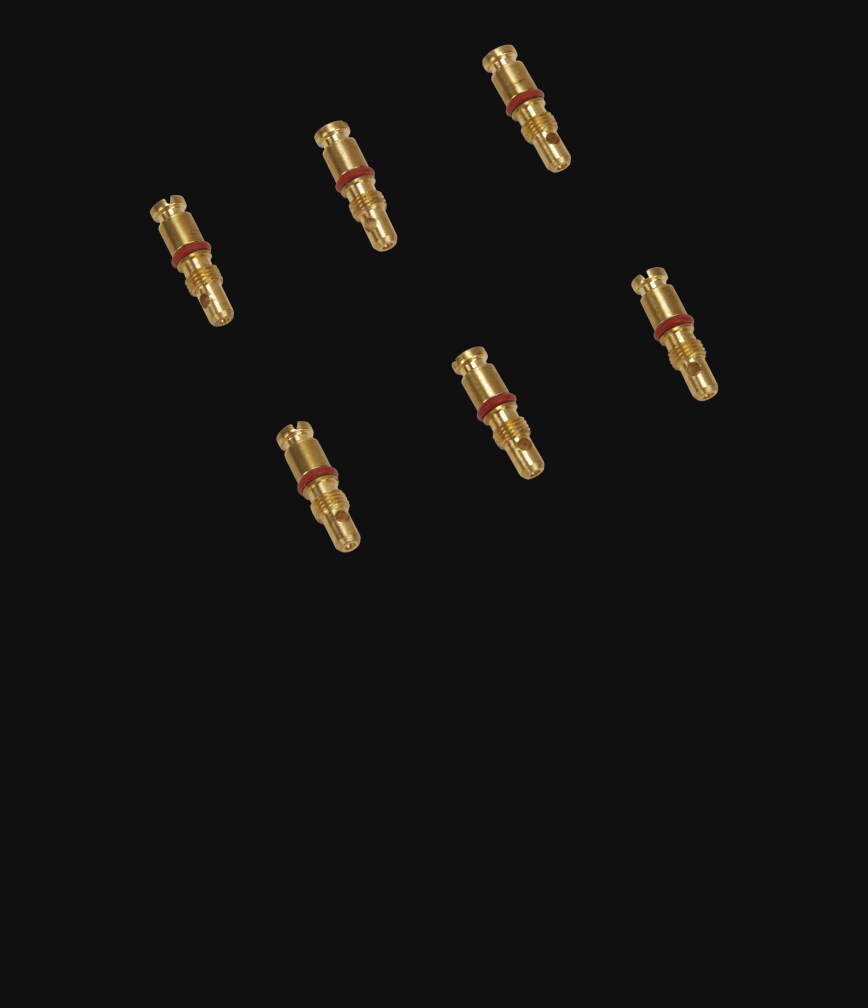 A conversion kit isolated on a black background.