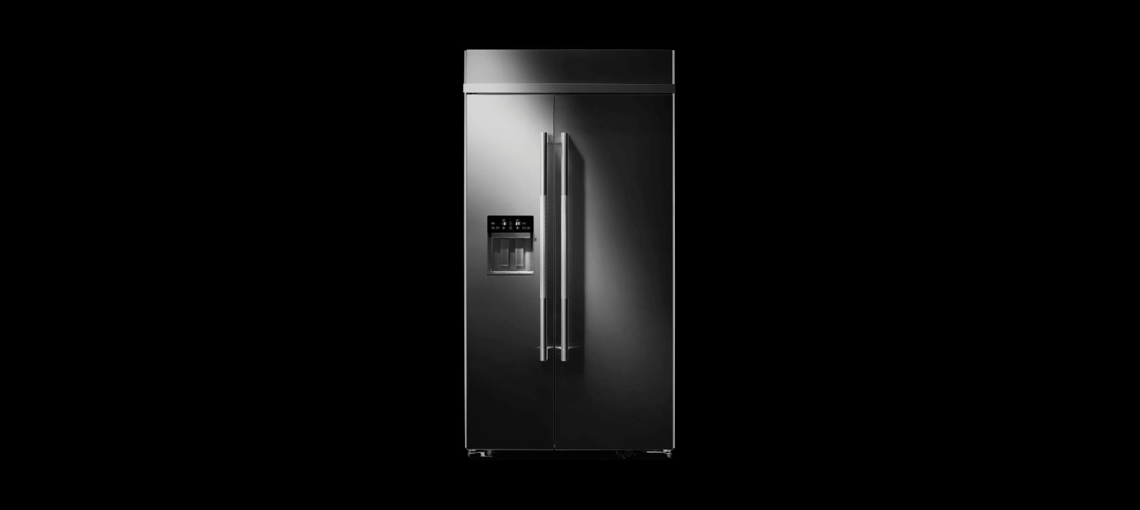 JennAir® side-by-side refrigerator