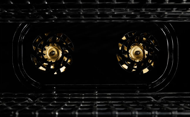 Convection oven fans