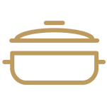 Pot with lid icon