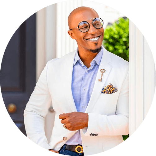 Designer Corey Damen Jenkins. 