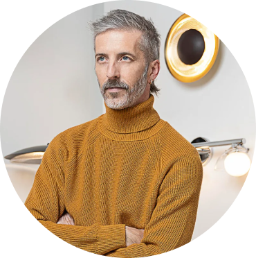 Designer Mat Sanders.