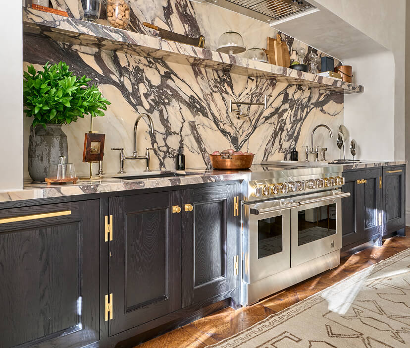 The kitchen of the 2025 Kips Bay Dallas showhouse.