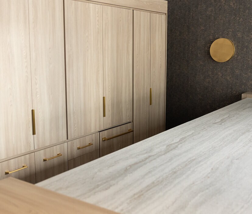 A no-kitchen kitchen designed by Kerrie Kelly