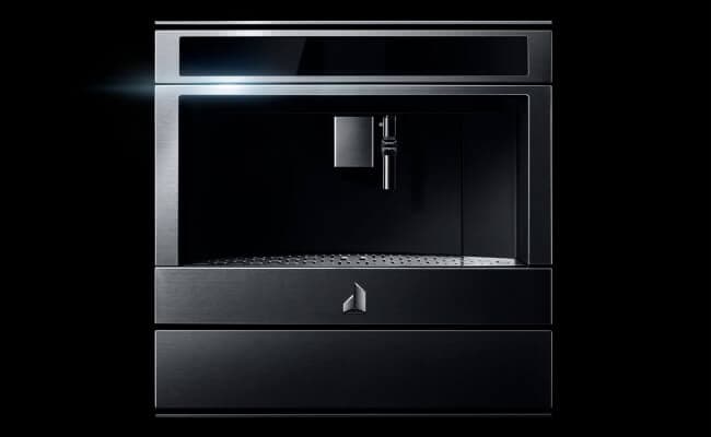A JennAir Built-In Coffee Machine in the RISE™ Design Expression.