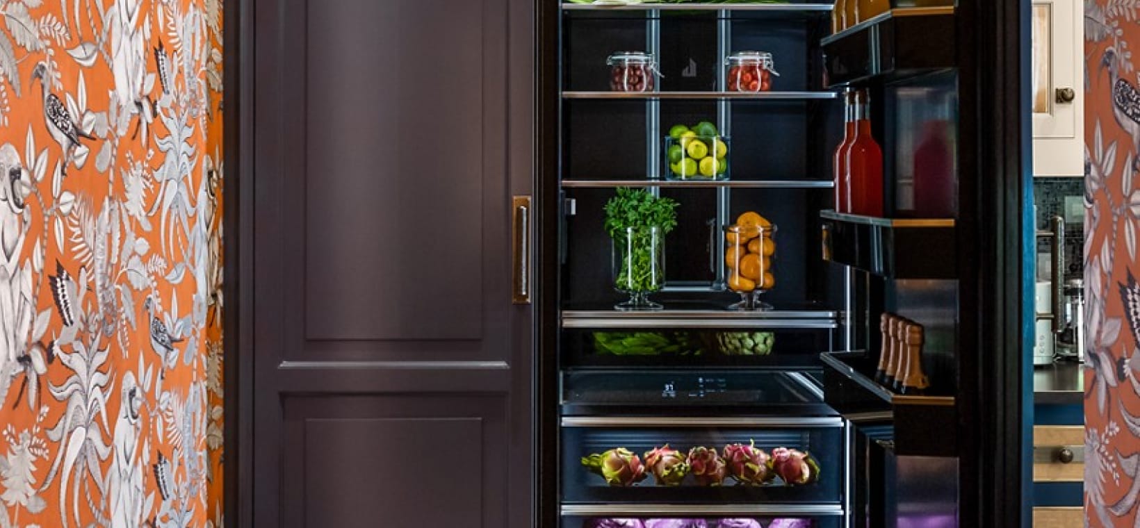 Panel ready column refrigerator and freezer