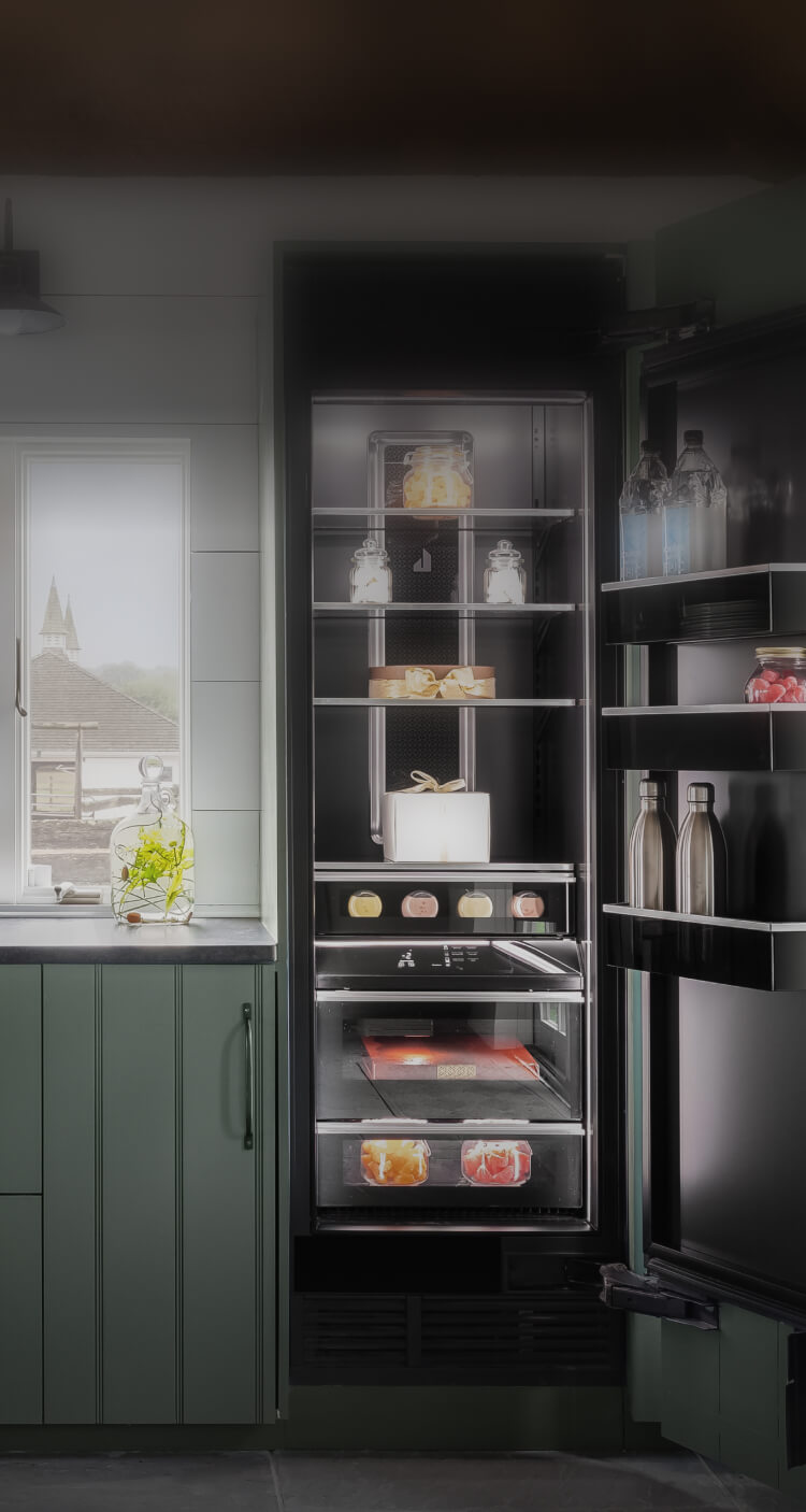 A single JennAir® Column in a real kitchen.