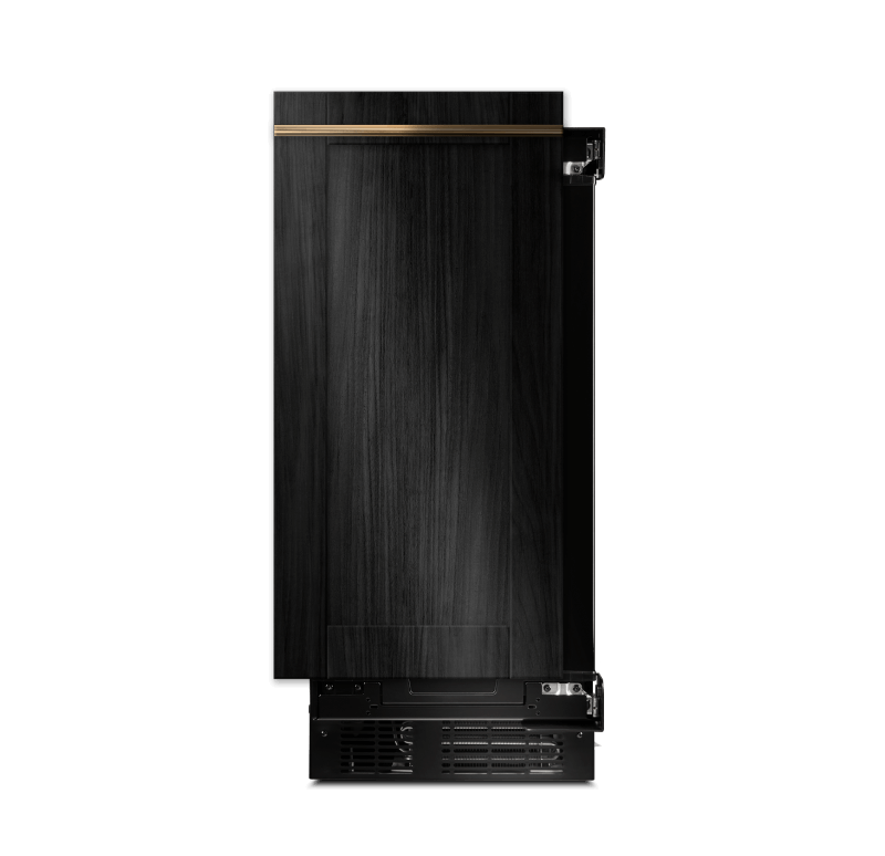 A 15" Panel-Ready Ice Machine.