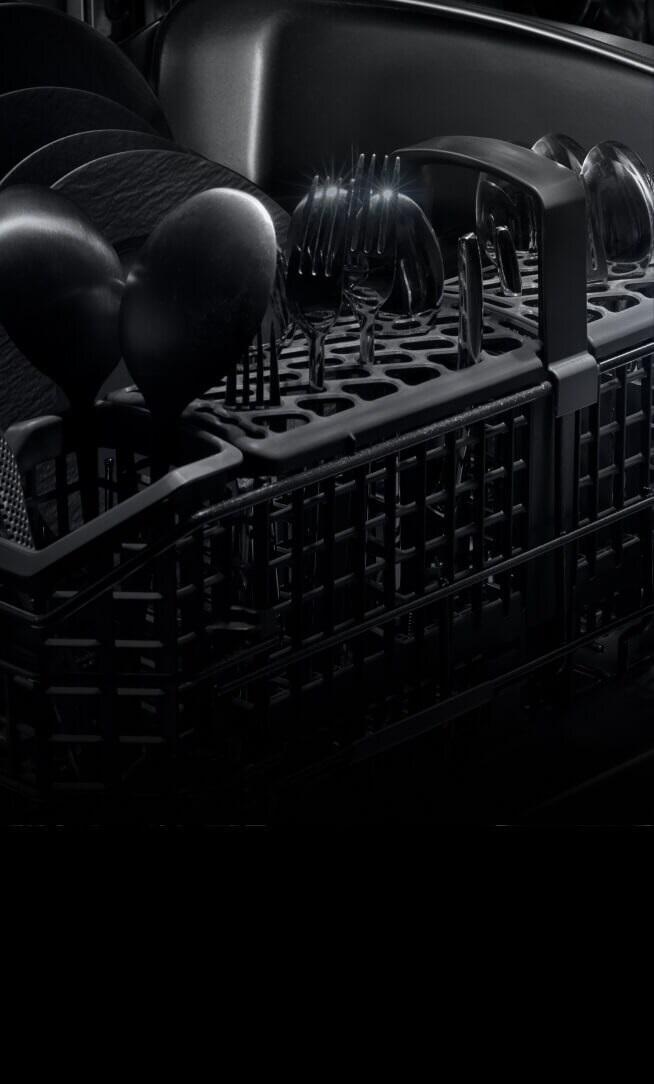 A set of dishes, perfectly dried.