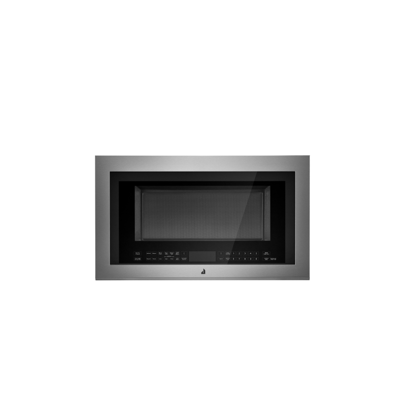 A JennAir® Over-The-Range Convection Microwave.