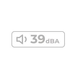 39 dBA icon.