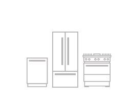 A series of icons of different appliances.