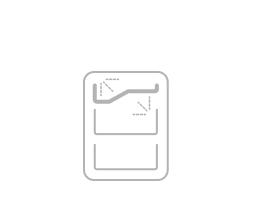 An icon of a dishwasher with 3rd rack wash. 