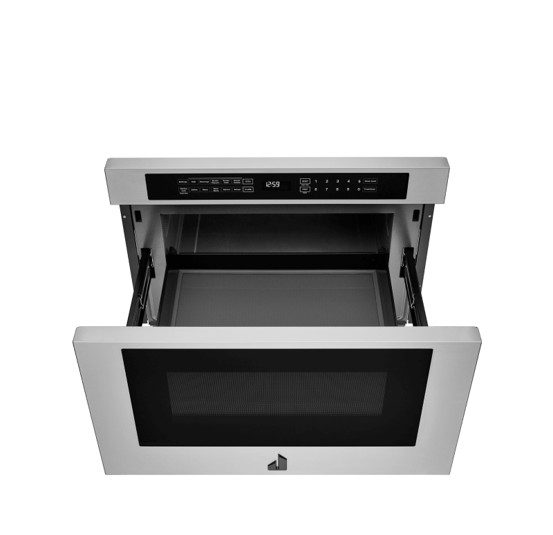 A 24" RISE™ Microwave Drawer.