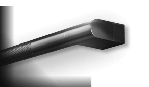 A swatch of the RISE™ deisgn expression stainless steel and custom knurled handle. A swatch of the RISE™ deisgn expression stainless steel and custom knurled handle.