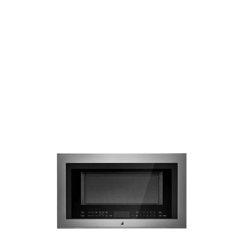 A JennAir® Over-The-Range Convection Microwave.