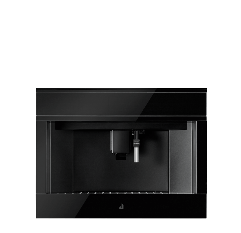 A JennAir® NOIR™ Built-In Coffee Machine.