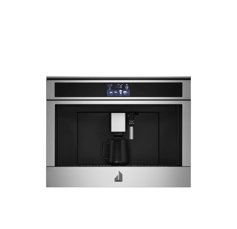 A JennAir® RISE™ Built-In Coffee Machine.
