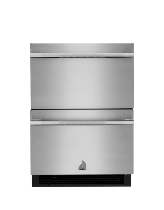 A JennAir® RISE™ Double Refrigerator Drawer.