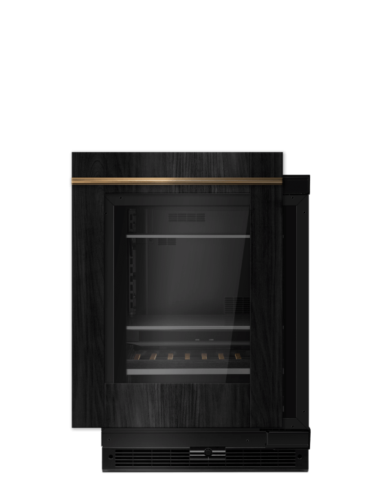 A 24" Panel-Ready Beverage Center.