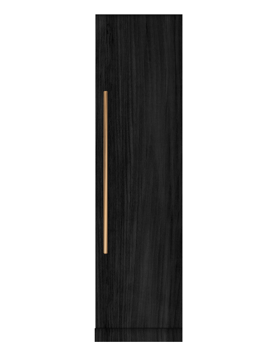 A single panel-ready column freezer.