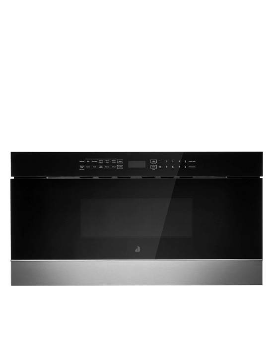 A 30" NOIR™ Microwave Drawer.