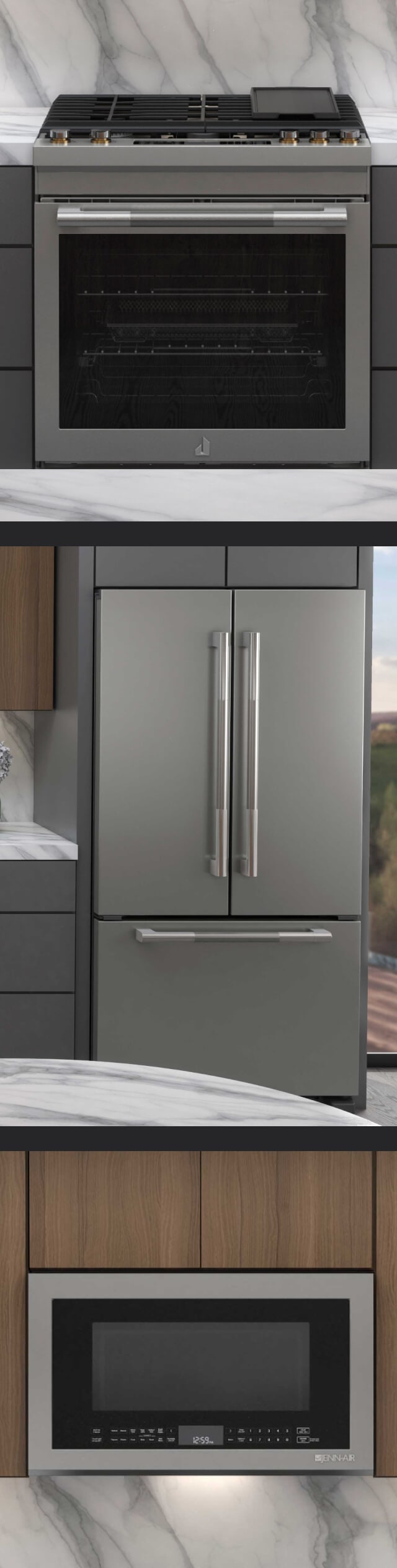 Explore HighEnd SlideIn Ranges JennAir