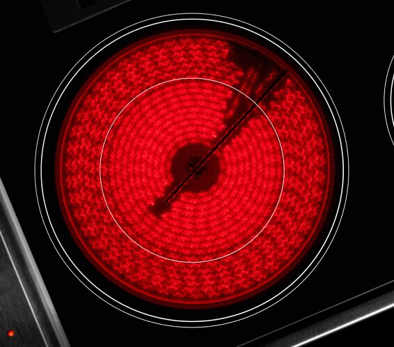 An illuminated element.