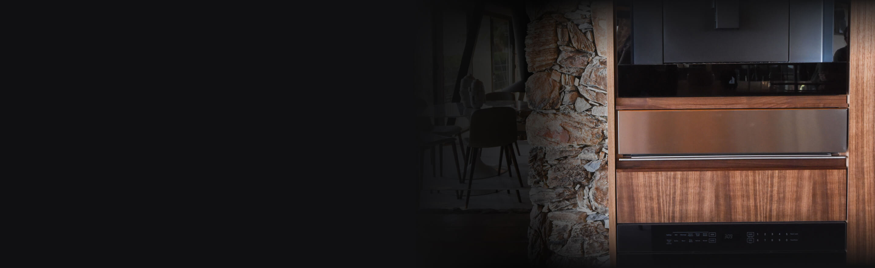 A JennAir® Warming Drawer in a kitchen.