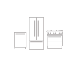 A series of icons of different appliances.