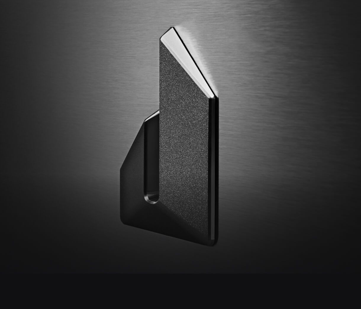The Defiant J badge on a RISE™ Wall Oven. The Defiant J badge on a RISE™ Wall Oven.