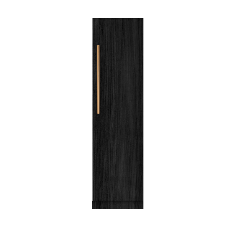 A single panel-ready column freezer.