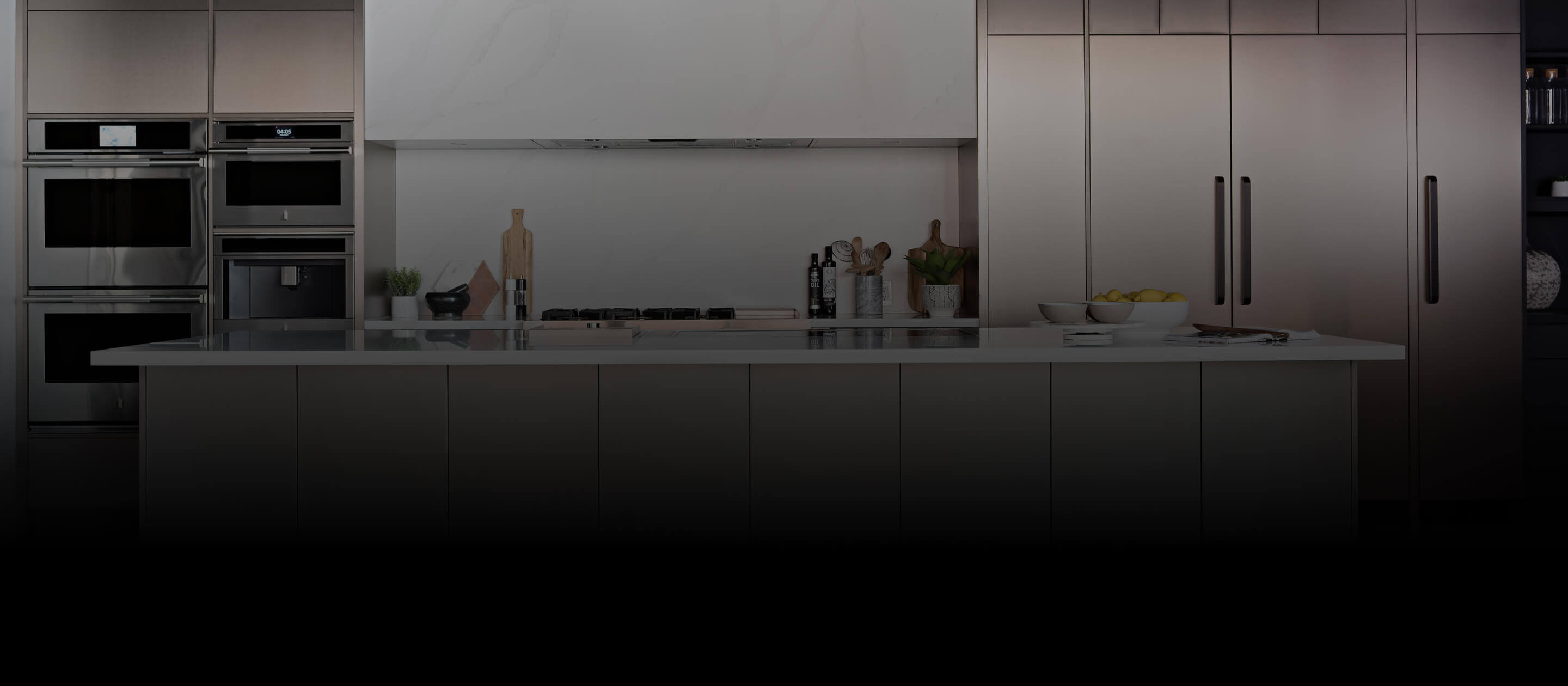 JennAir® appliances installed in a spacious kitchen.