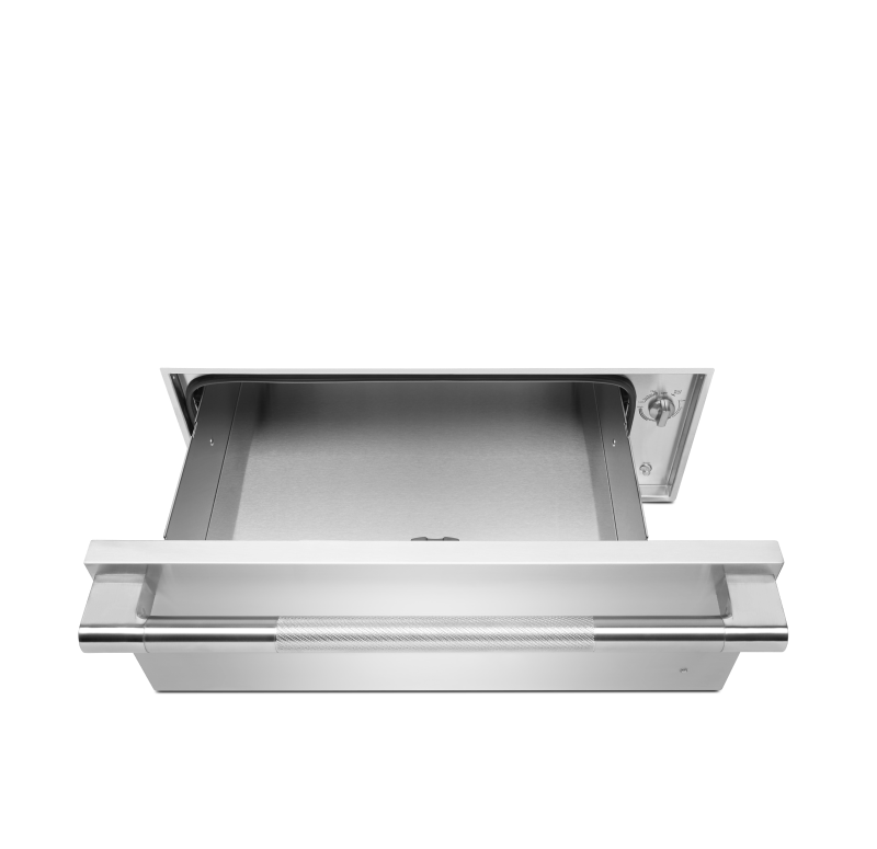 A JennAir® RISE™ Warming Drawer.