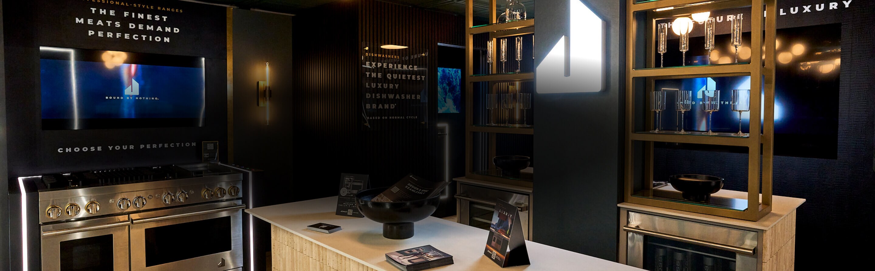  The JennAir® booth at KBIS 2024.