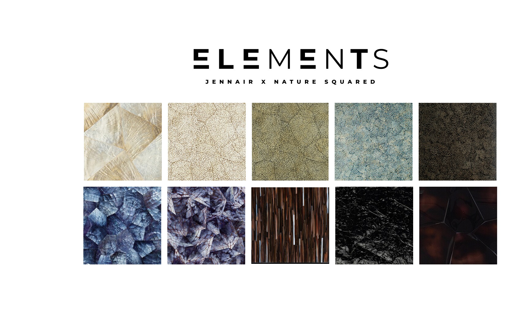 The Element Collection panels. The Element Collection panels.