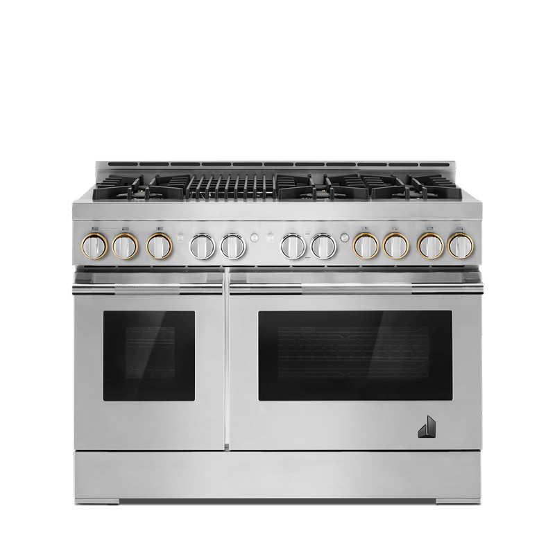 A 48" RISE™ Gas Range