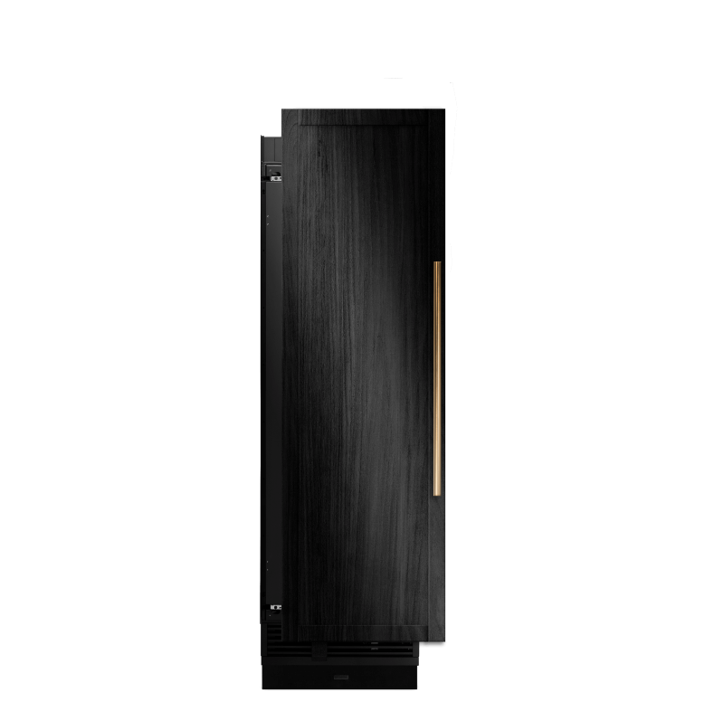 A 24" Panel-Ready Built-In Column Freezer, Left Swing.