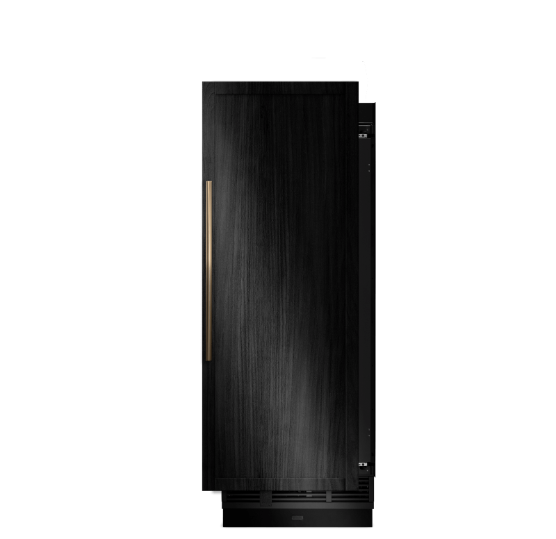 A 30" Panel-Ready Built-In Column Refrigerator, Right Swing.