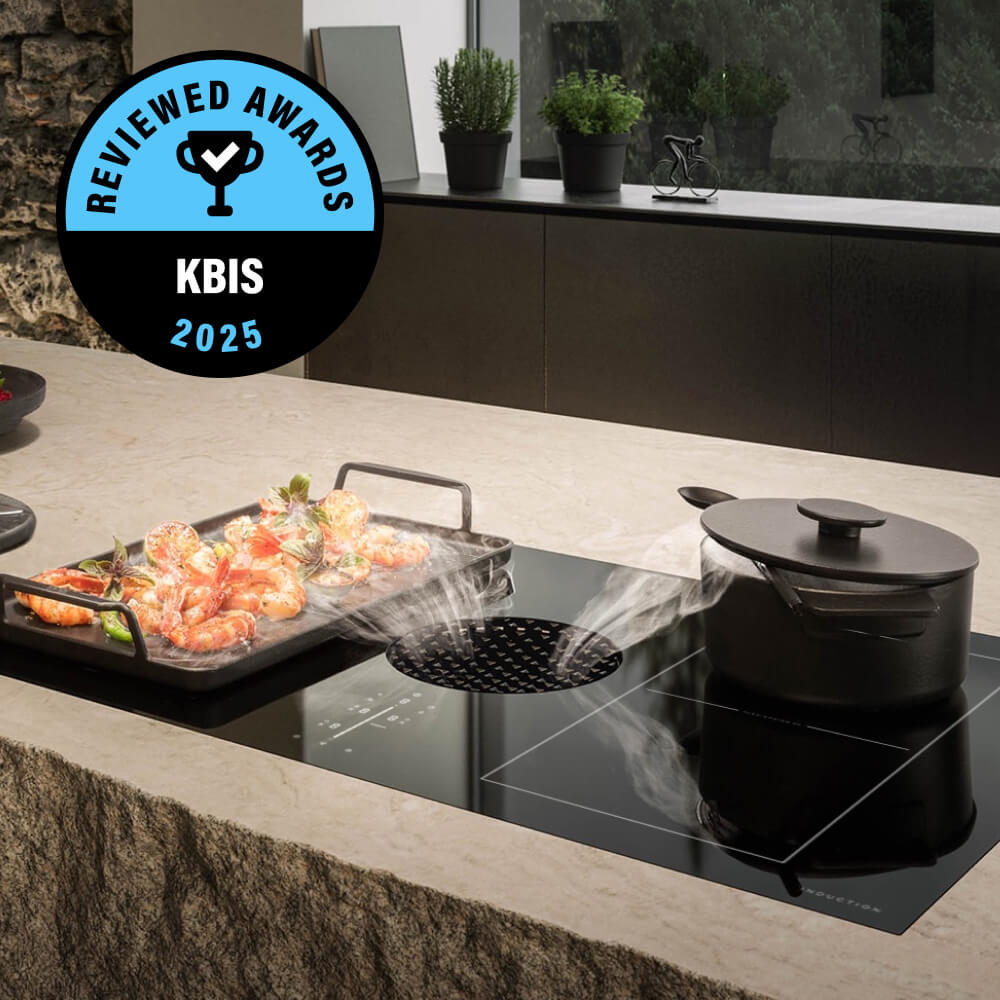 The NextGen Induction Downdraft Cooktop.