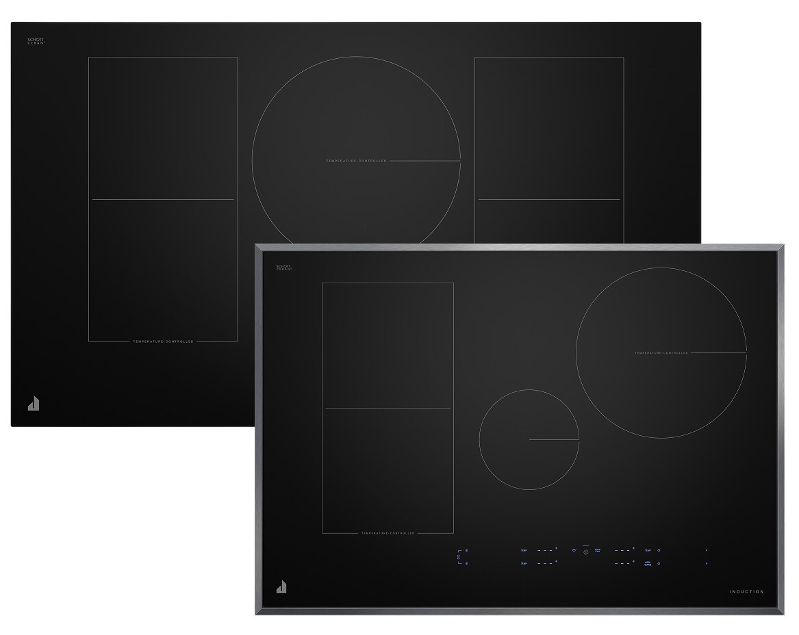A pair of induction cooktops A pair of induction cooktops