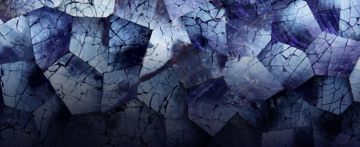 A close up of the texture of Mussel Shell Blue