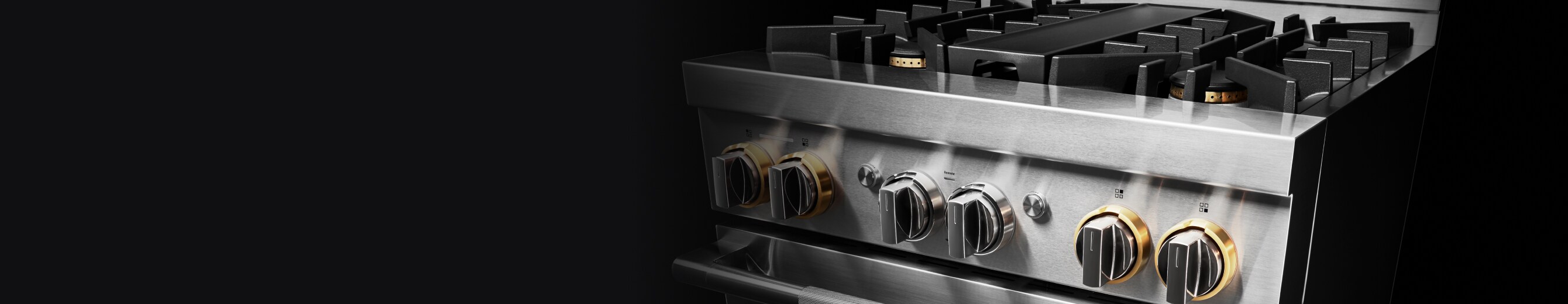 A JennAir® 30-Inch Gas Range