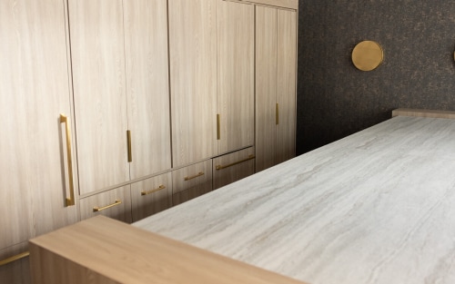 A no-kitchen kitchen designed by Kerrie Kelly 