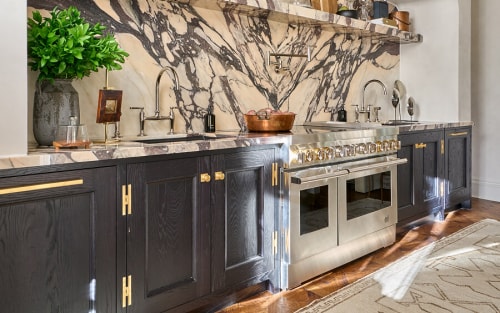 The kitchen of the 2025 Kips Bay Dallas showhouse.