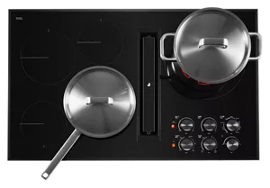 Black Floating Glass 30 JX3 Electric Downdraft Cooktop JennAir