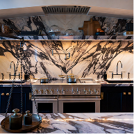 The JennAir® Professional-Style Induction Range installed in the kitchen