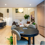 The dining and living area in the BHS Model Home